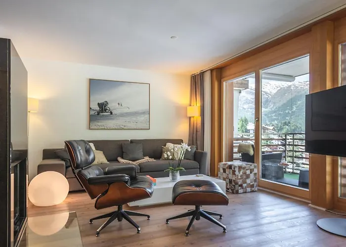 Modern Apartment With View Over Zermatt