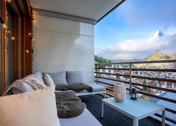 Modern Apartment With View Over Zermatt